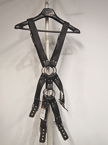 CUSTOM Custom Body Harness Leather FETISH, XL
