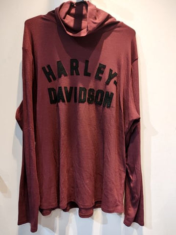 HARLEY DAVIDSON Turtleneck Textile SHIRT, XXL
