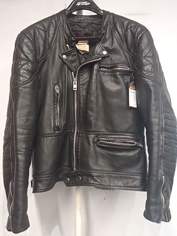 BRISTOL Euro Biker Leather JACKET, LRG