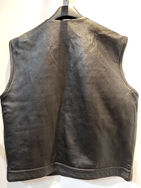 VANCE Club Leather VEST, XXL