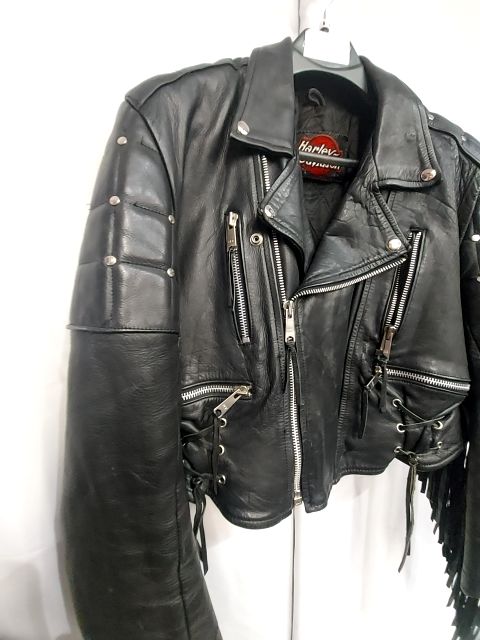 HARLEY DAVIDSON Custom Riding Leather JACKET, MED