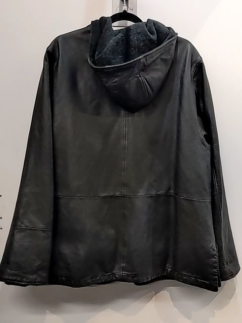 NUAGE COLLECTION Fashion Leather COAT, LRG