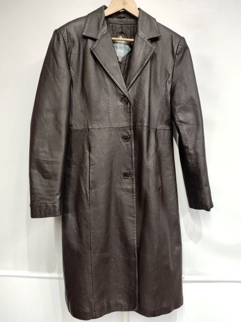 SPAGHETTI & CO Trench Leather COAT, MED