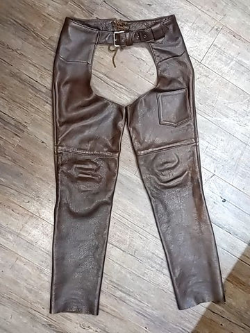 HILLSIDE LEATHER Classic Leather CHAPS, 21