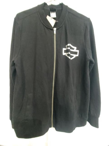 HARLEY DAVIDSON Longsleeve Full Zip Textile SHIRT, MED
