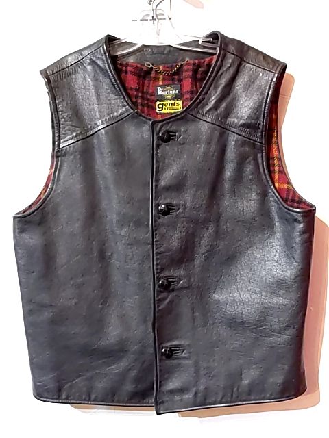 DR. MARTEN'S Vintage Leather VEST, LRG m 46"