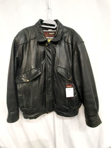 DANIER Vintage Bomber Leather JACKET, MED
