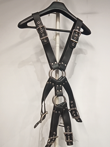 CUSTOM Custom Body Harness Leather FETISH, XL