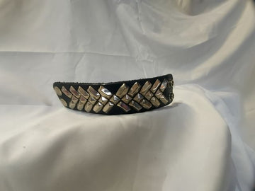 MACK'S LEATHERS Studded Wristband Leather ACCESSORY, 8.50