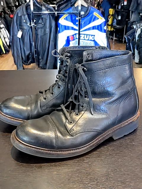 CORNELIANI Service Boots Leather FOOTWEAR, 42.5