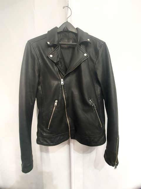ALL SAINTS Lomi Biker Leather JACKET, XS
