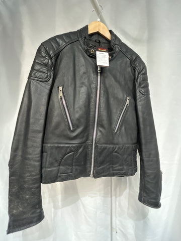 SEARS Vintage Cafe Racer Leather JACKET, LRG