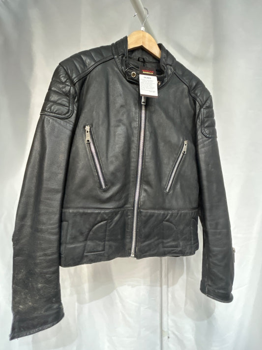 SEARS Vintage Cafe Racer Leather JACKET, LRG