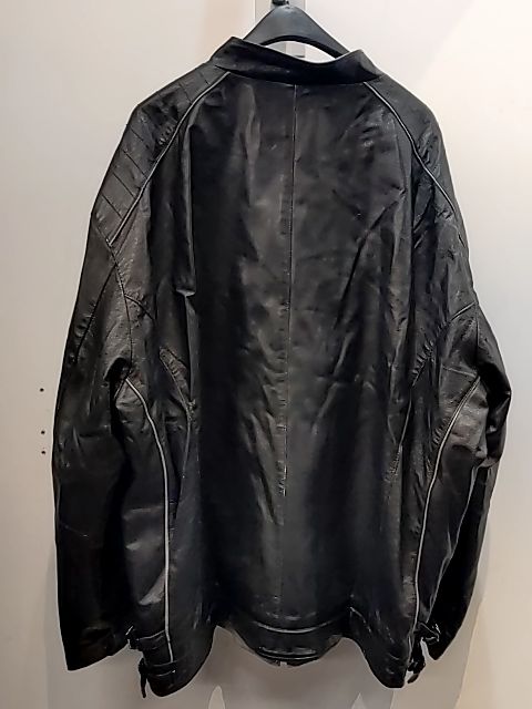 RETREAT Fashion Cafe Racer Leather JACKET, 4XL