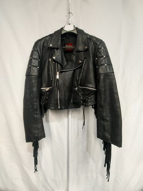 HARLEY DAVIDSON Custom Riding Leather JACKET, MED