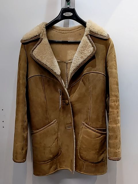 UNBRANDED Shearling Leather COAT, MED