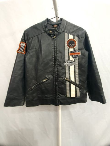 HARLEY DAVIDSON Classic YOUTH Leather JACKET, MED