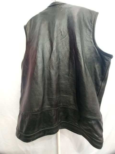 CMC Club Style Leather VEST, 5XL