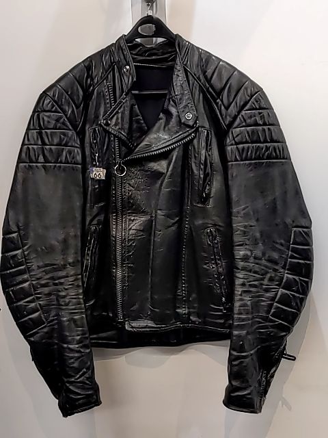ORIGINAL LEATHER FACTORY Euro Biker Leather JACKET, LRG