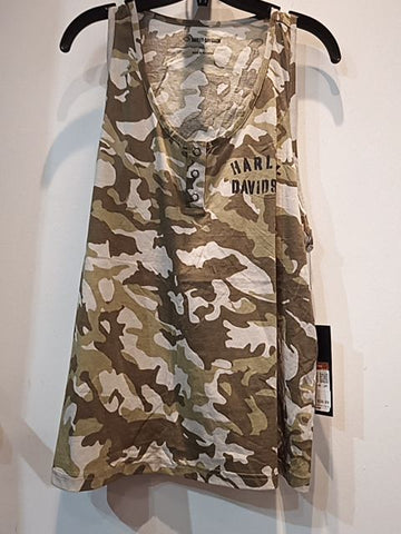 HARLEY DAVIDSON Tank Top Textile SHIRT, 2XL