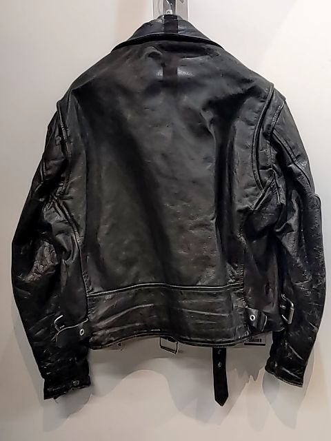 UNBRANDED Biker Classic Leather JACKET, XXL