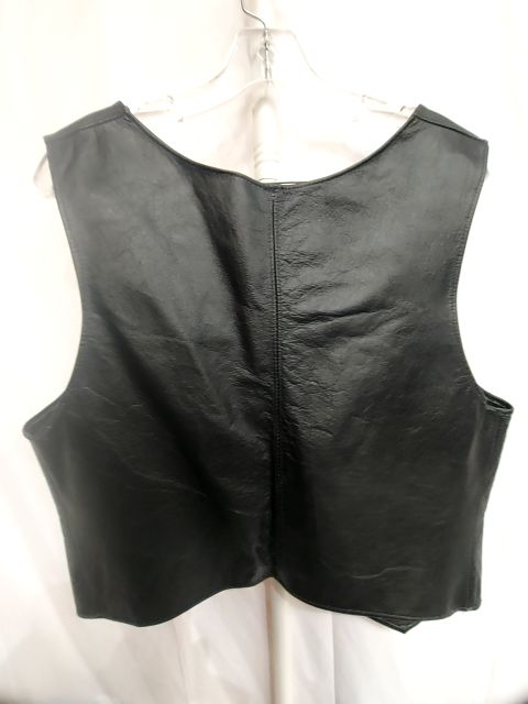 MACK'S LEATHERS Bar Leather VEST, XL