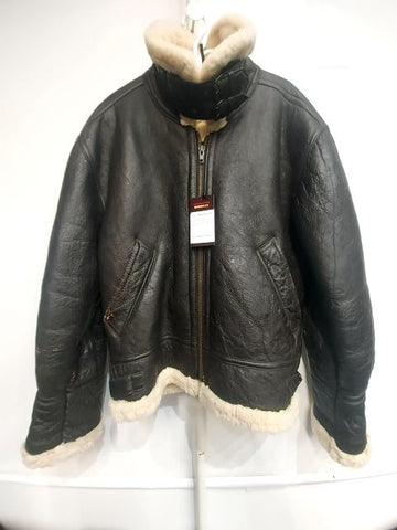 FLYER's MAN INTERMEDIATE Vintage USAF Pilot Leather JACKET, XL