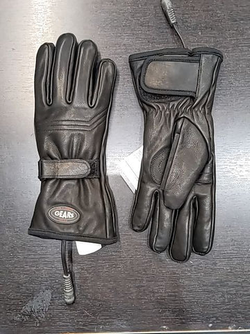 GEARS Heated Gauntlet Leather GLOVES, SM