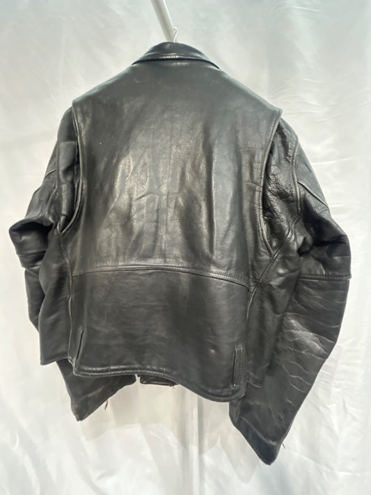WILSON'S Vintage Moto Leather JACKET, LRG