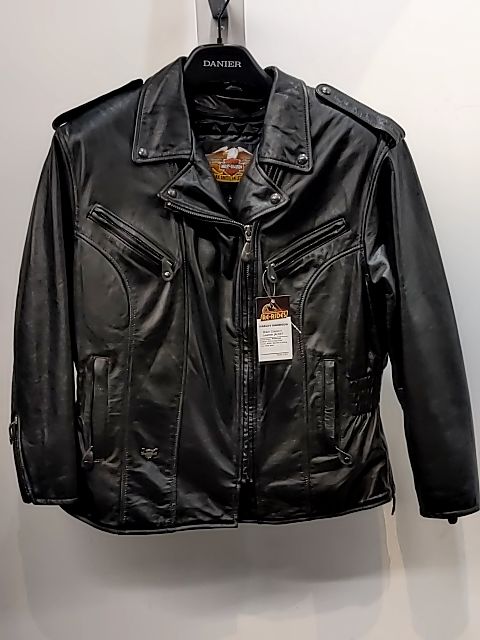 HARLEY DAVIDSON Biker Classic+ Leather JACKET, LRG