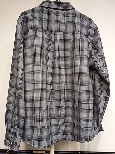 DIXXON Longsleeve Button Up Textile SHIRT, XXL