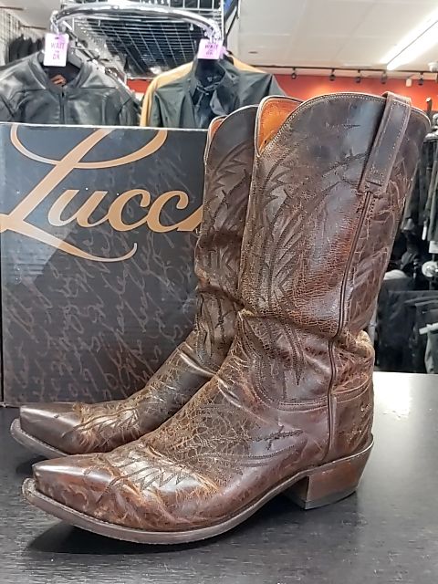 Lucchese Western Leather FOOTWEAR, 44
