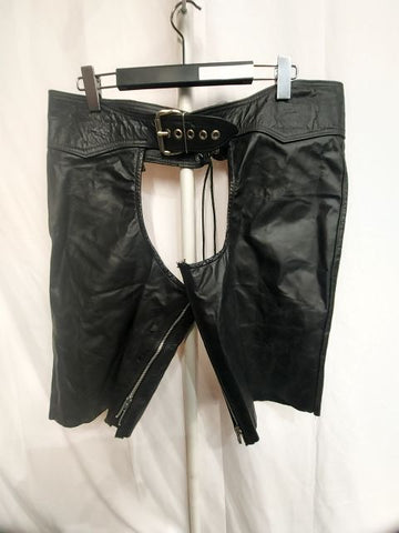 MACK'S LEATHERS Bar Shorts Leather CHAPS, 26