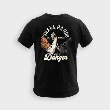 WORKMAN Shake Hands With Danger All Trades Textile SHIRT, MED