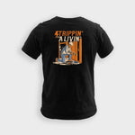WORKMAN Strippin' For A Livin' Electrician Textile SHIRT, MED
