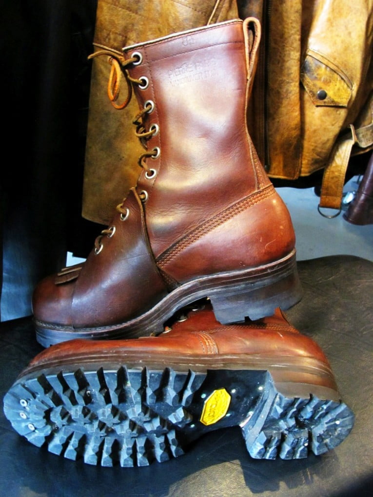 vibram logger boots