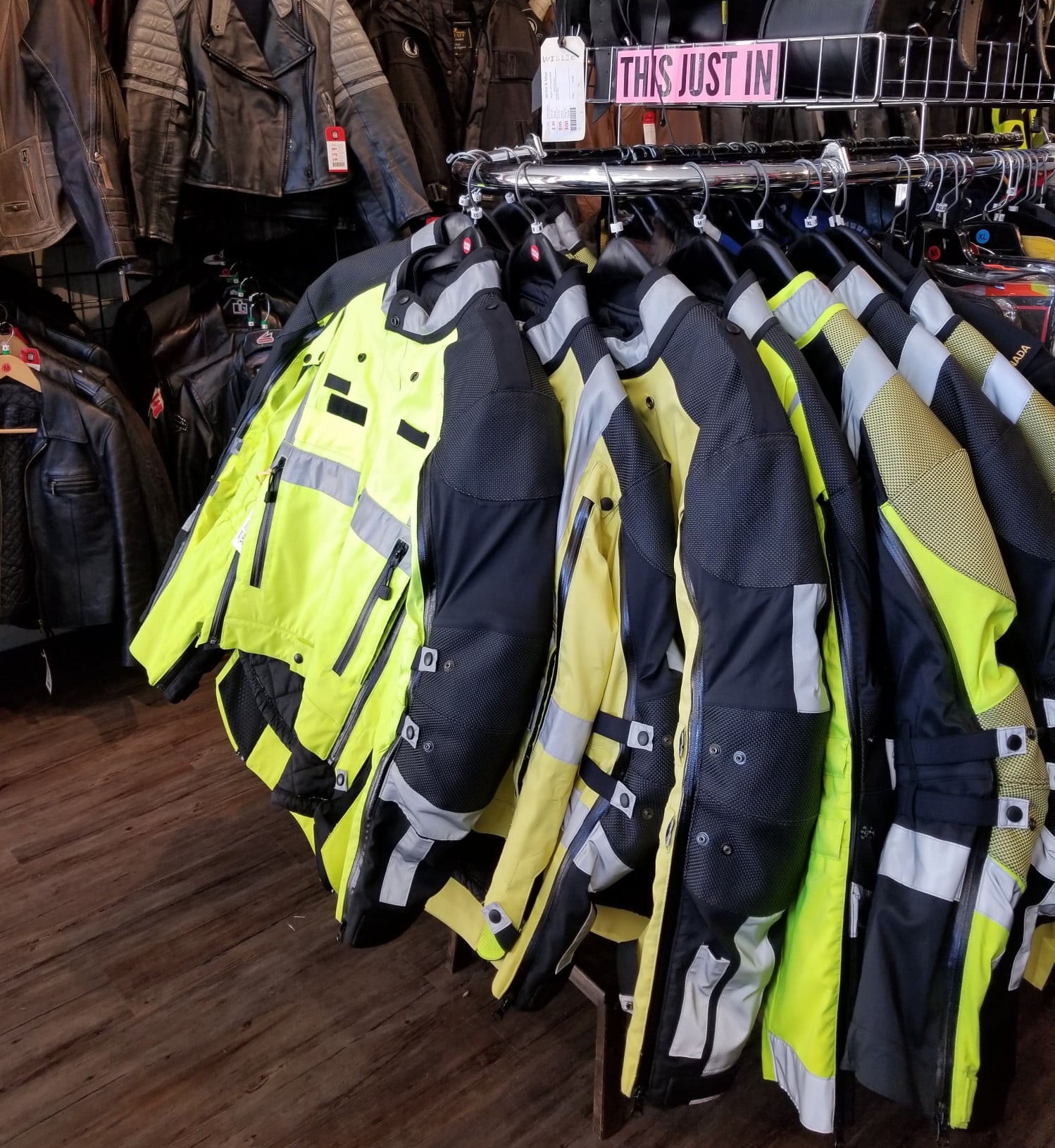 Textile waterproof police-style jackets