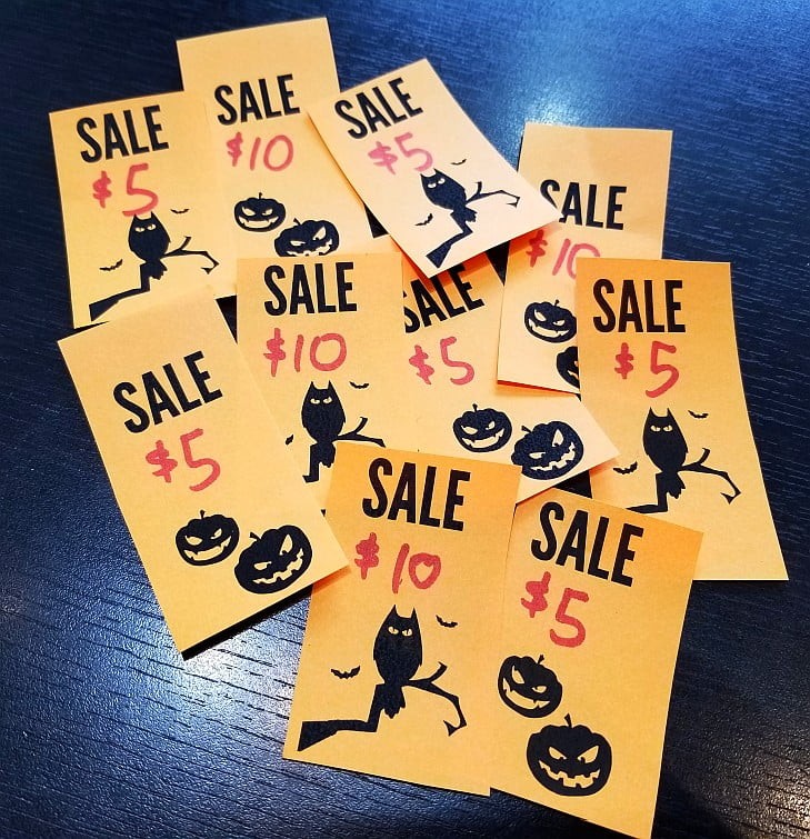 Halloween Sale starts NOW!