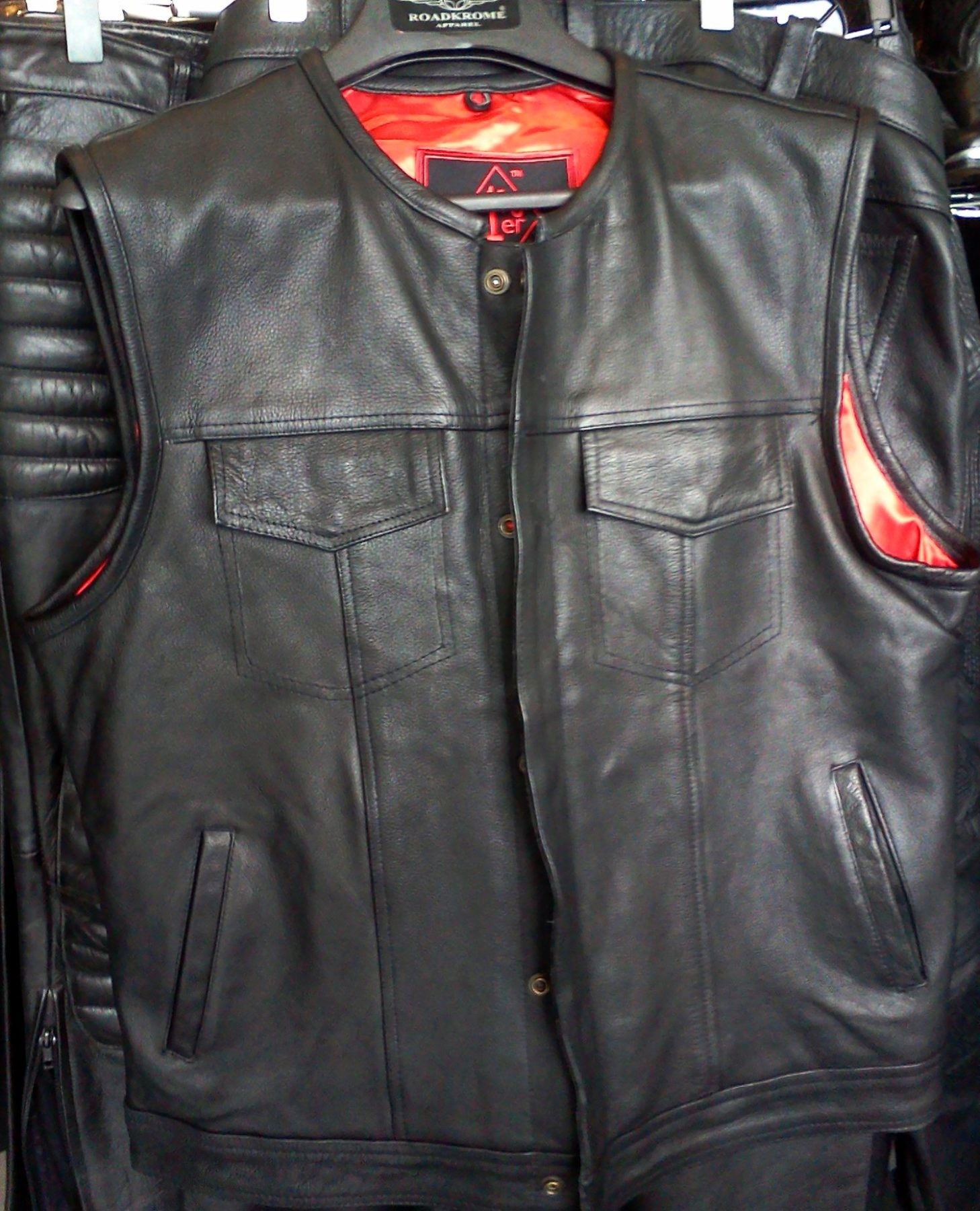 Sons of Anarchy style Leather Vest