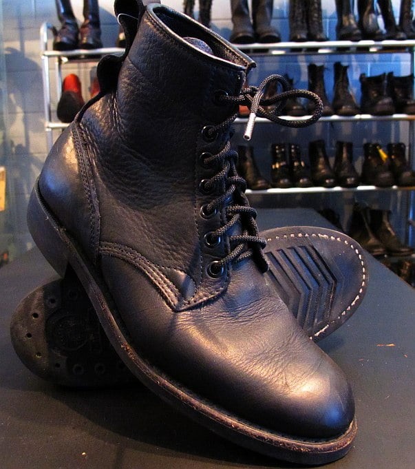 Wings + Horns Dayton Service Boots saved from torture!