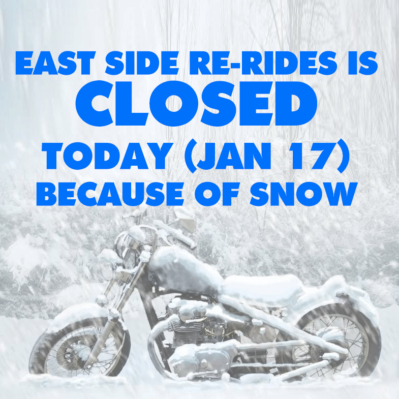 SNOW DAY! We’re CLOSED Wednesday Jan 17th